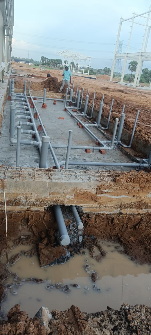 Soil & Waste Water Drainage Network
